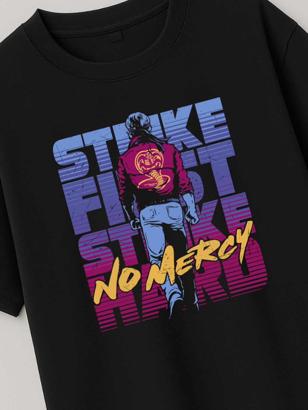 Cobra Kai Attitude - Regular/Oversized T-shirt by inspire.inc