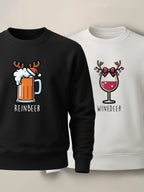 Couples Therapy - Reinbeer - Unisex Regular/Oversized Sweatshirt by inspire.inc