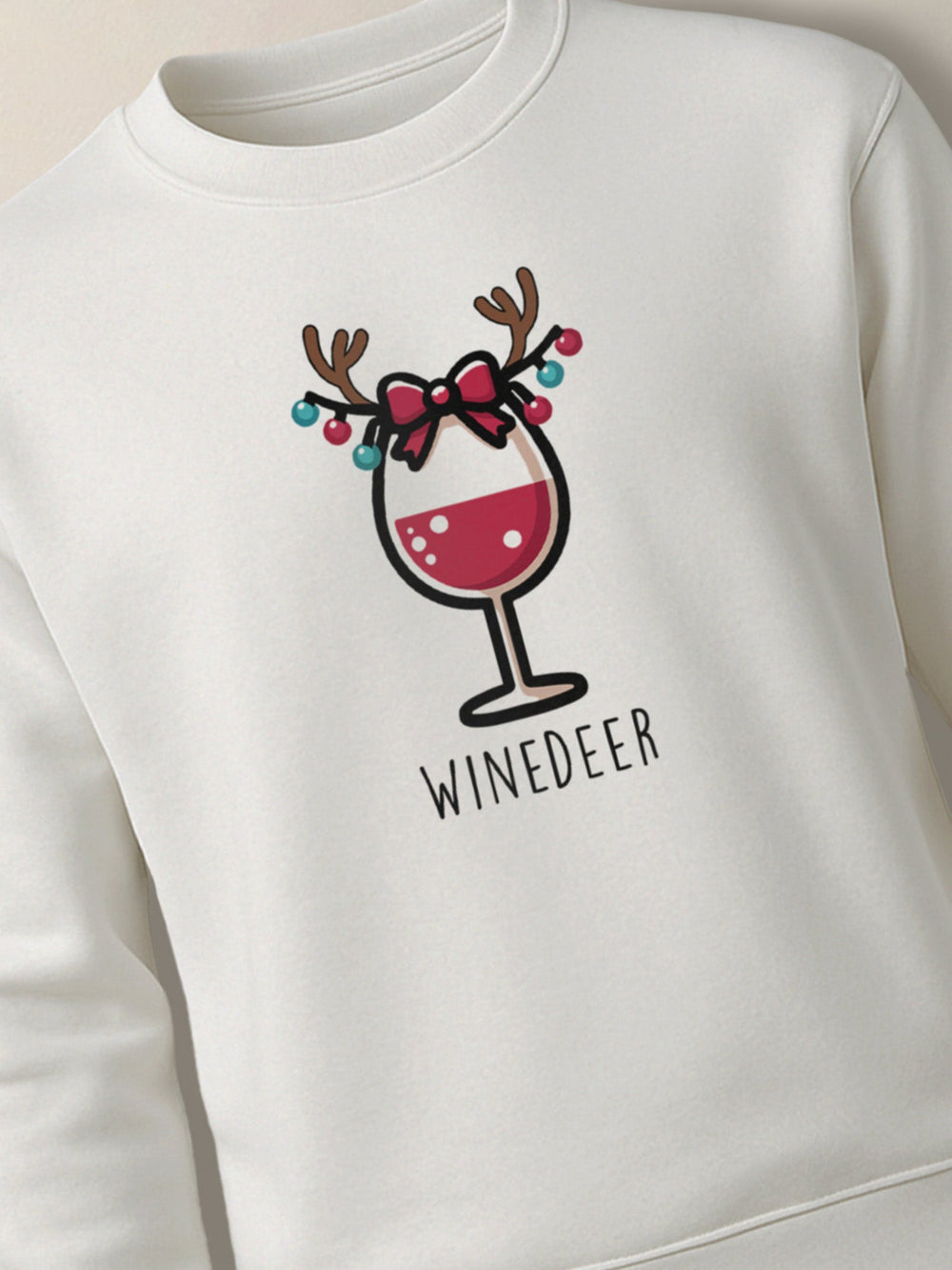 Couples Therapy - Winedeer - Unisex Regular/Oversized Sweatshirt by inspire.inc