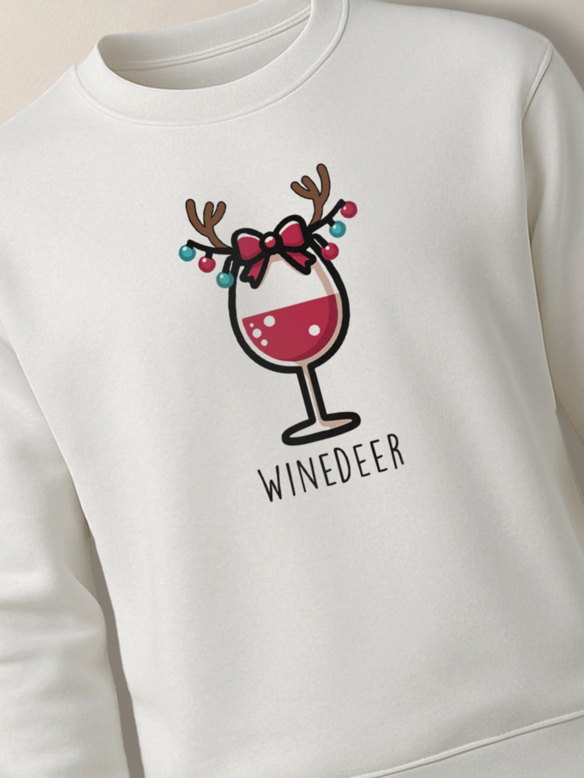 Couples Therapy - Winedeer - Unisex Regular/Oversized Sweatshirt by inspire.inc