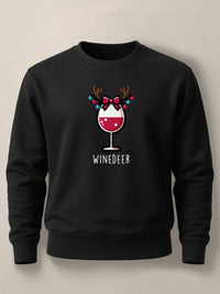 Couples Therapy - Winedeer - Unisex Regular/Oversized Sweatshirt by inspire.inc