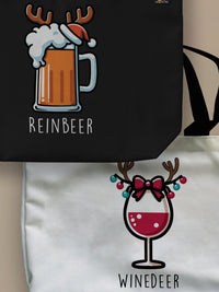 Couples Therapy - Winedeer/Reinbeer - Matching Neo Tote Bags by inspire.inc