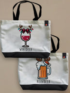 Couples Therapy - Winedeer/Reinbeer - Matching Neo Tote Bags by inspire.inc