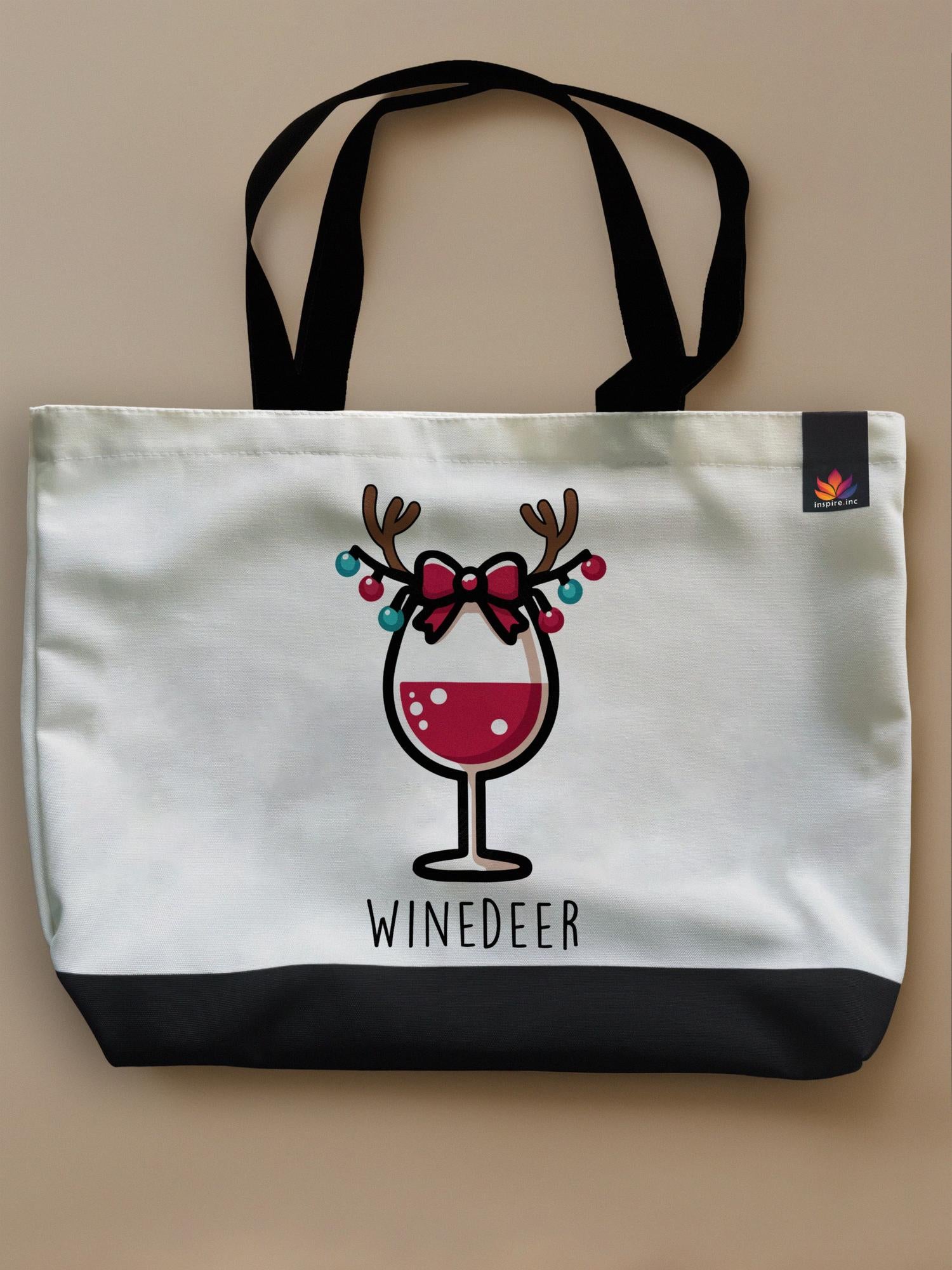 Couples Therapy - Winedeer/Reinbeer - Matching Neo Tote Bags by inspire.inc