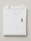 Dad Minis - Beard Dad - Regular/Oversized T-shirt Oversized White by inspire.inc