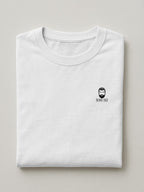 Dad Minis - Beard Dad - Regular/Oversized T-shirt Oversized White by inspire.inc