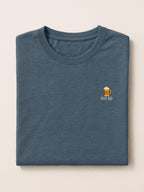 Dad Minis - Beer Dad - Regular/Oversized T-shirt Oversized Heather Blue by inspire.inc