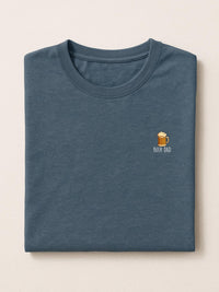 Dad Minis - Beer Dad - Regular/Oversized T-shirt Oversized Heather Blue by inspire.inc