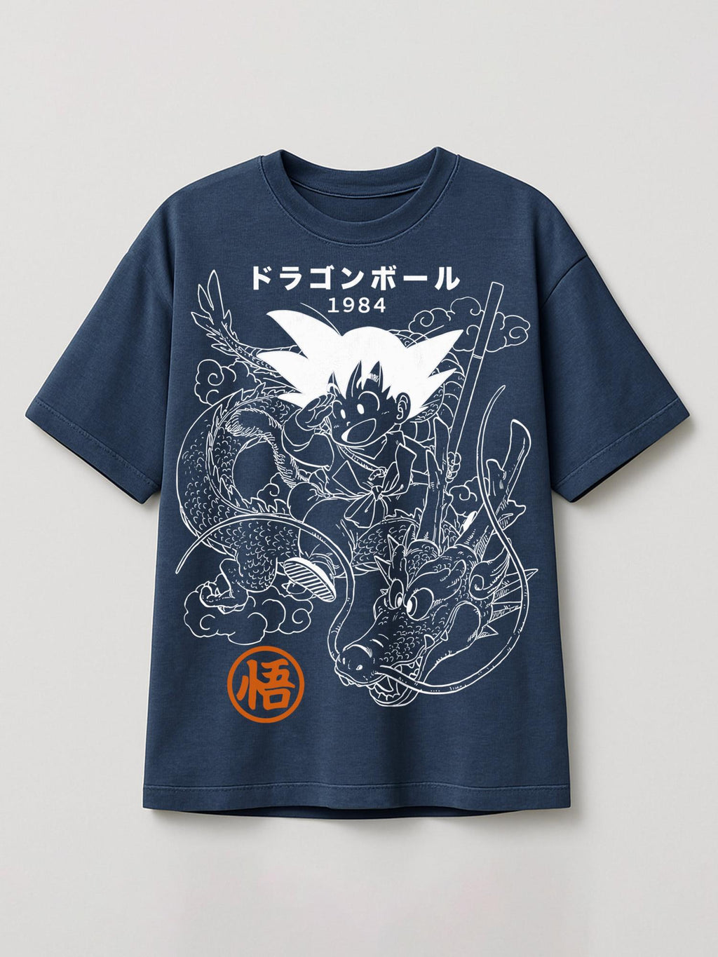 Dragon Ball Generations - First Cover - Regular/Oversized T-shirt Oversized Heather Blue by inspire.inc