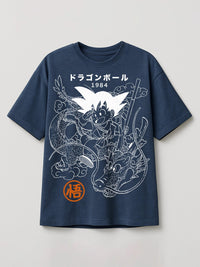 Dragon Ball Generations - First Cover - Regular/Oversized T-shirt Oversized Heather Blue by inspire.inc