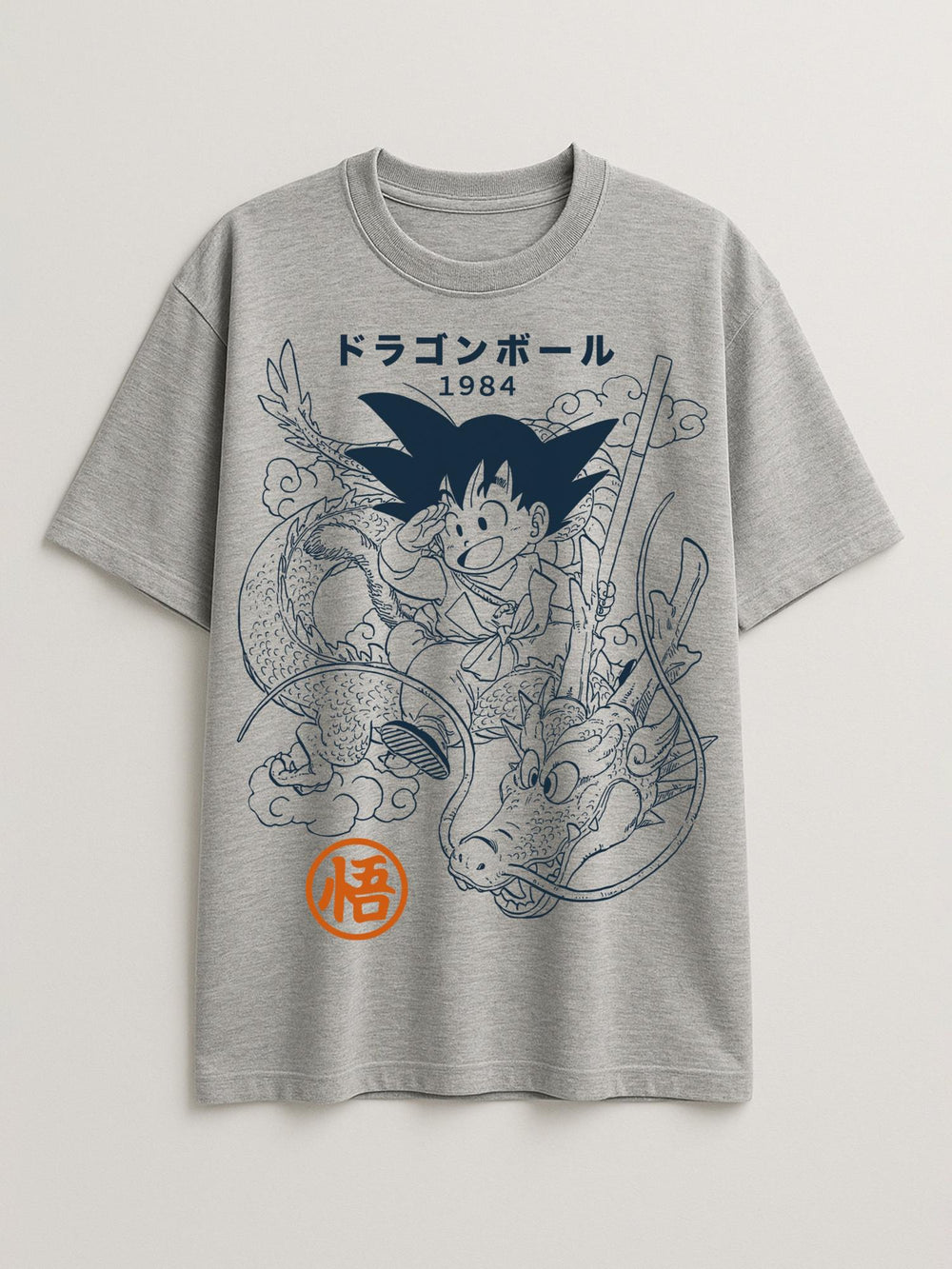 Dragon Ball Generations - First Cover - Regular/Oversized T-shirt Oversized Light Heather Gray by inspire.inc