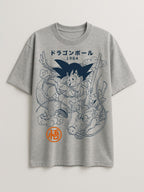 Dragon Ball Generations - First Cover - Regular/Oversized T-shirt Oversized Light Heather Gray by inspire.inc