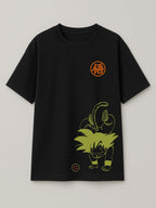 Dragon Ball - Goku Antics - Regular/Oversized T-shirt Oversized Black by inspire.inc