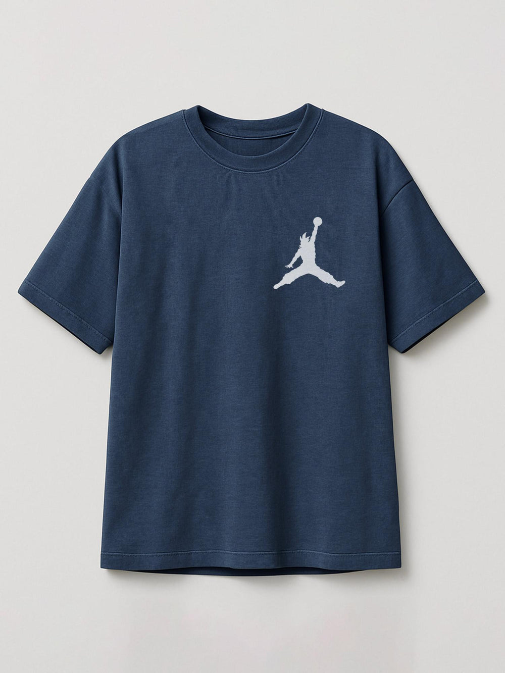 Dragon Ball - Goku Dunk - Regular/Oversized T-shirt Oversized Heather Blue by inspire.inc