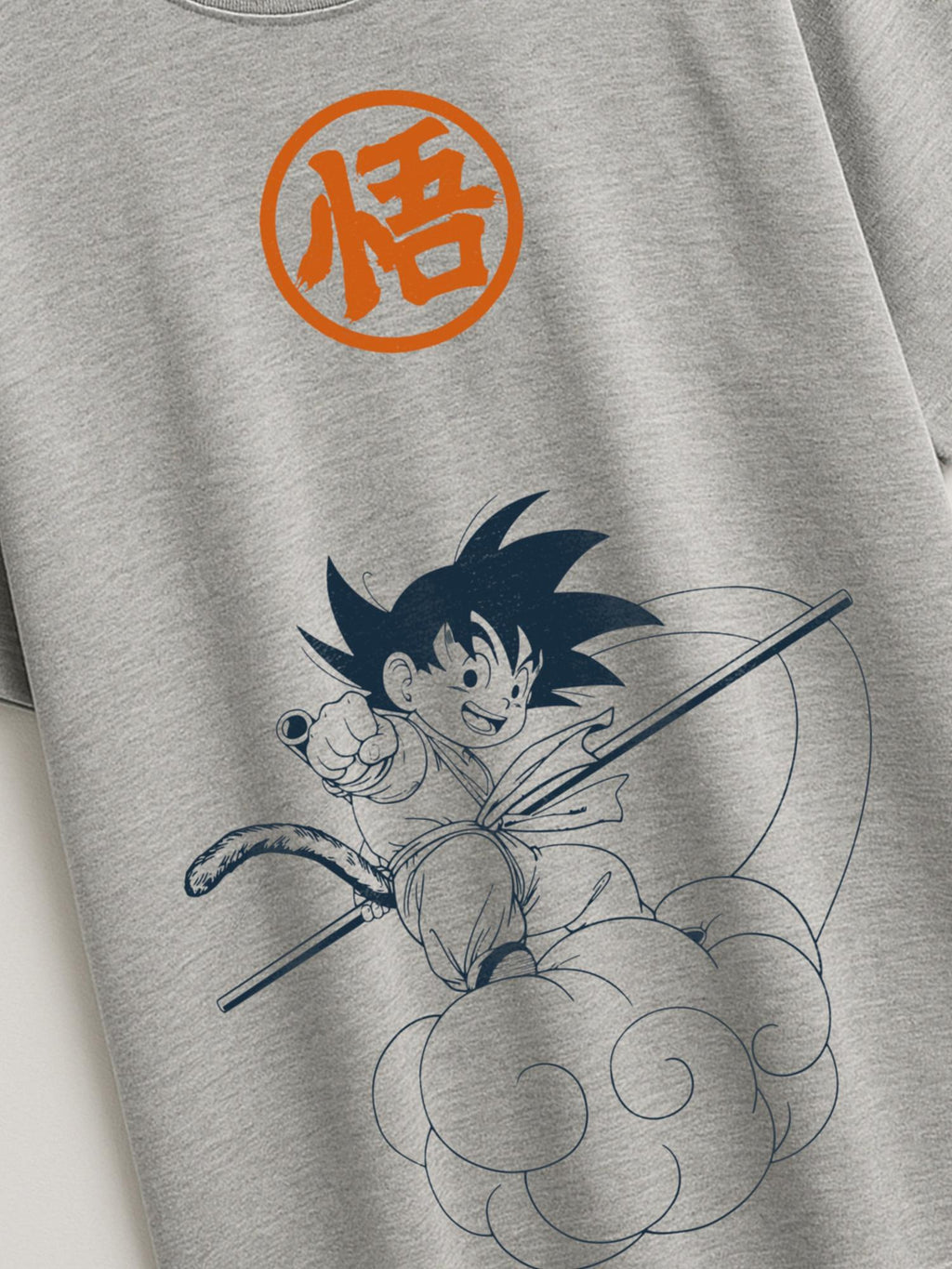 Dragon Ball - Goku Nimbus - Regular/Oversized T-shirt by inspire.inc