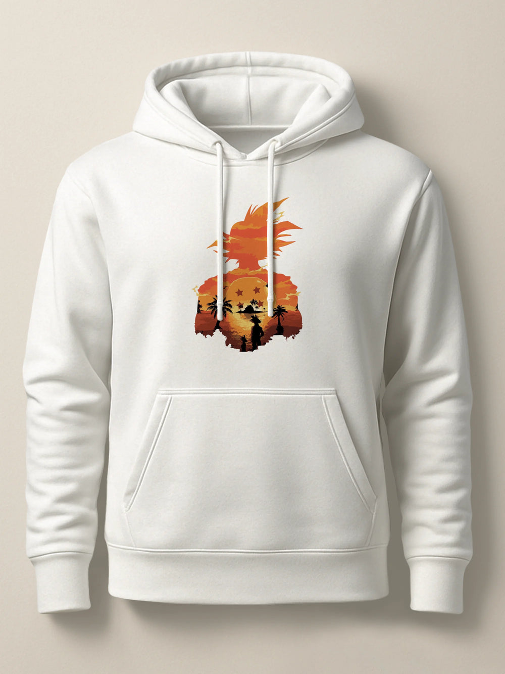 Dragon Ball - Kame Sunset - Hoodie White by inspire.inc