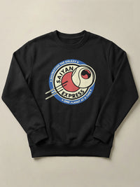Dragon Ball - Saiyan Express - Regular/Oversized Sweatshirt Black by inspire.inc