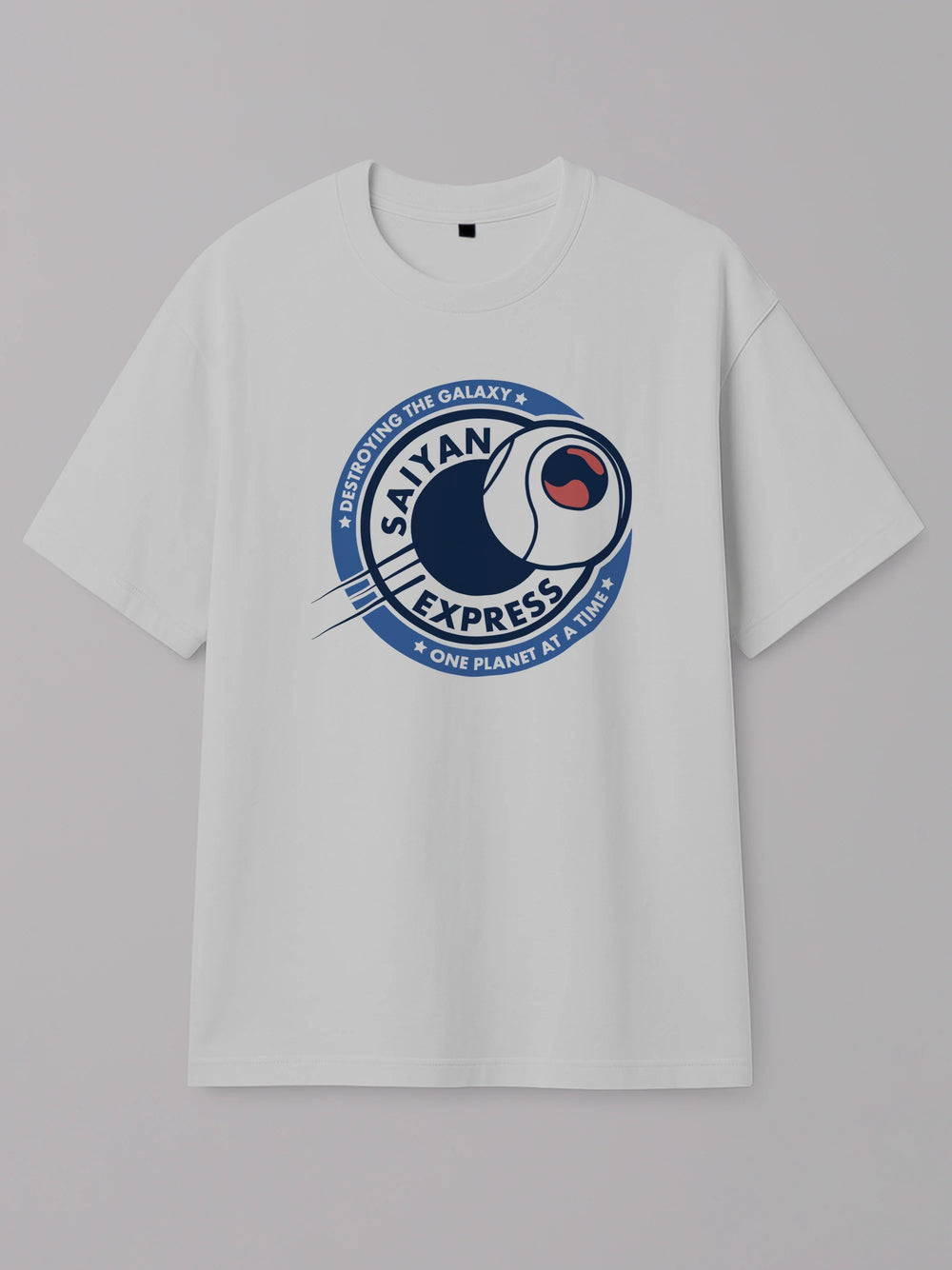 Dragon Ball - Saiyan Express - Regular/Oversized T-shirt White by inspire.inc