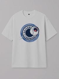 Dragon Ball - Saiyan Express - Regular/Oversized T-shirt White by inspire.inc