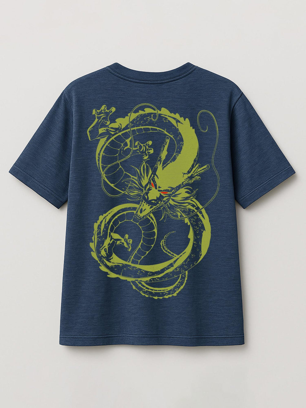 Dragon Ball - Shenron - Regular/Oversized T-shirt Oversized Heather Blue by inspire.inc