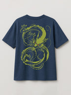 Dragon Ball - Shenron - Regular/Oversized T-shirt Oversized Heather Blue by inspire.inc