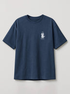 Ew, People Cat - Regular/Oversized T-shirt Oversized Heather Blue by inspire.inc