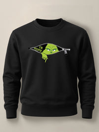Ew, People Grinch - Regular/Oversized Sweatshirt Regular Black by inspire.inc