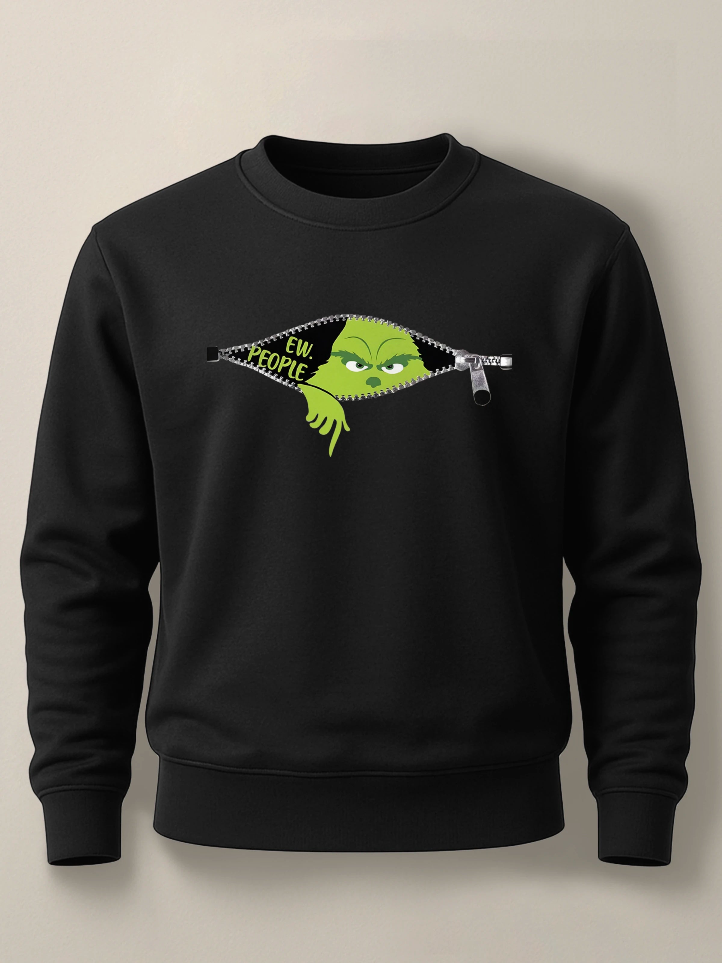 Ew, People Grinch - Regular/Oversized Sweatshirt