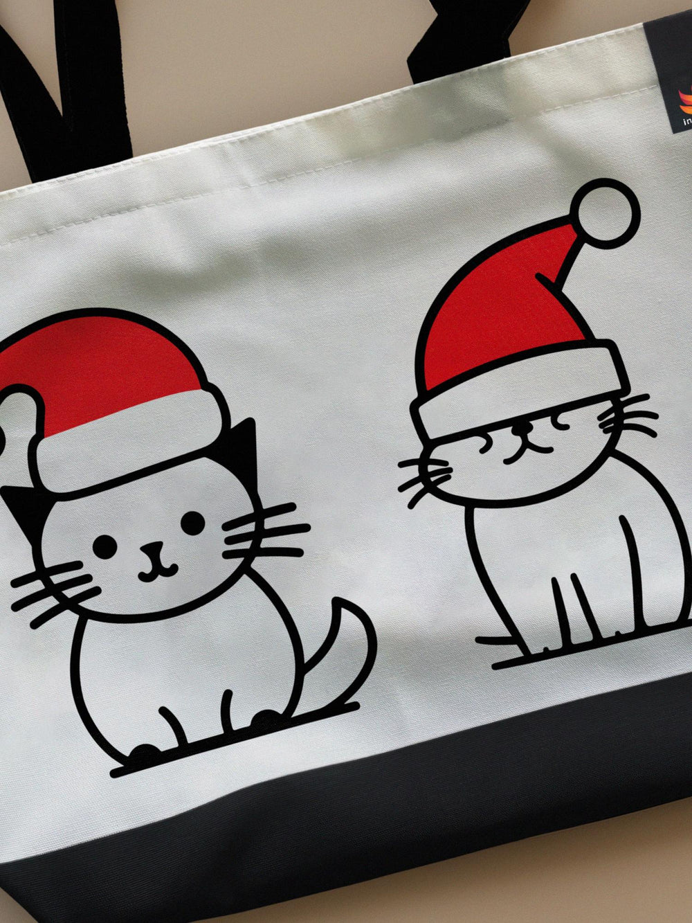 Festive Cats - Neo Tote Bag by inspire.inc