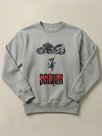 FFVII x Akira - Cloud Strife - Regular/Oversized Sweatshirt Regular Gray by inspire.inc