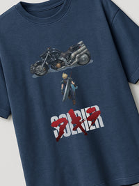 FFVII x Akira - Cloud Strife - Regular/Oversized T-shirt by inspire.inc
