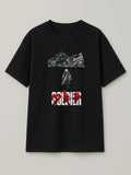 FFVII x Akira - Cloud Strife - Regular/Oversized T-shirt Oversized Black by inspire.inc