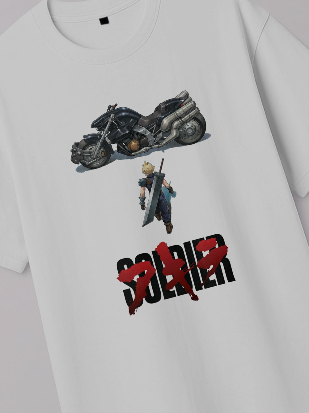 FFVII x Akira - Cloud Strife - Regular/Oversized T-shirt by inspire.inc