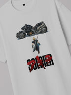 FFVII x Akira - Cloud Strife - Regular/Oversized T-shirt by inspire.inc