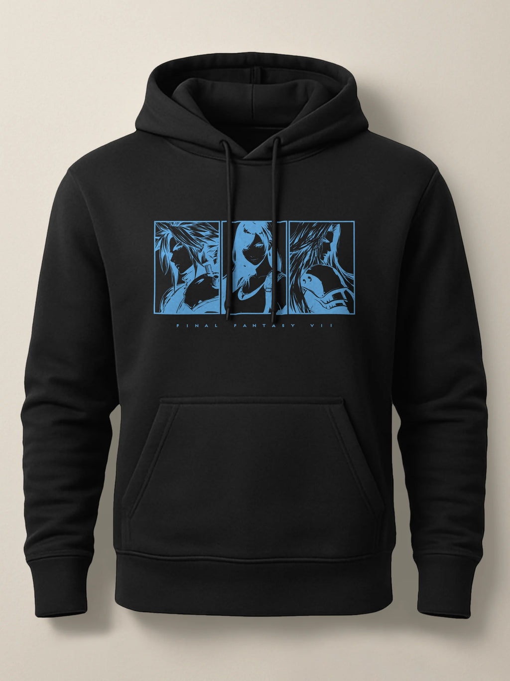 Final Fantasy VII Fated Trio - Hoodie Black by inspire.inc