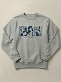 Final Fantasy VII Fated Trio - Regular/Oversized Sweatshirt Gray by inspire.inc