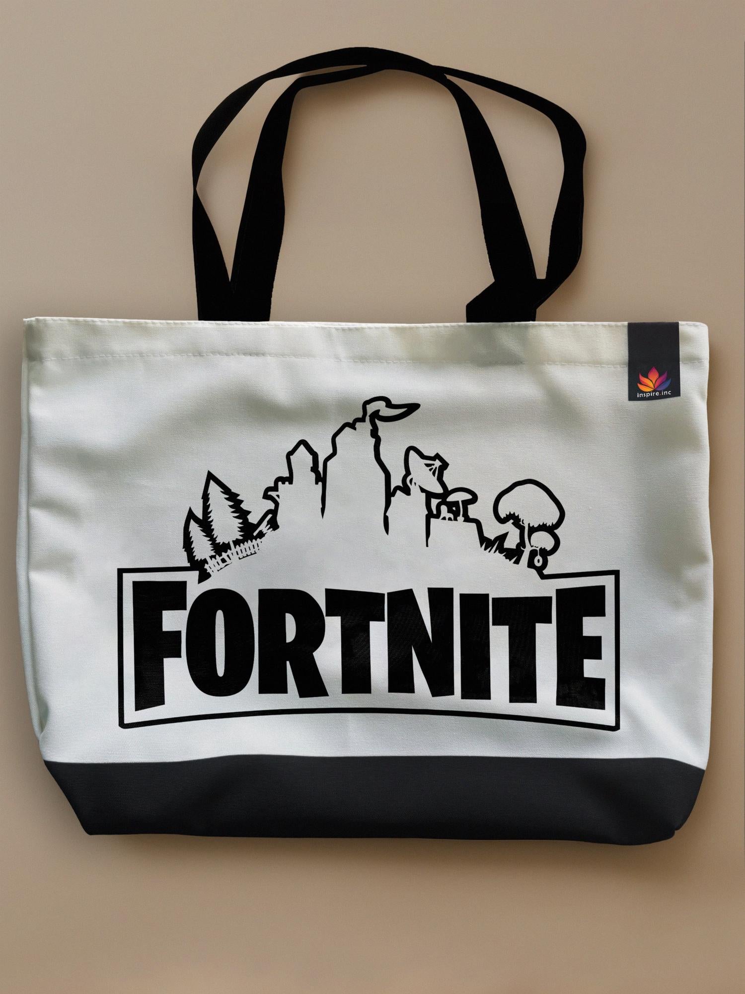 Fortnite - Neo Tote Bag White Front Only by inspire.inc