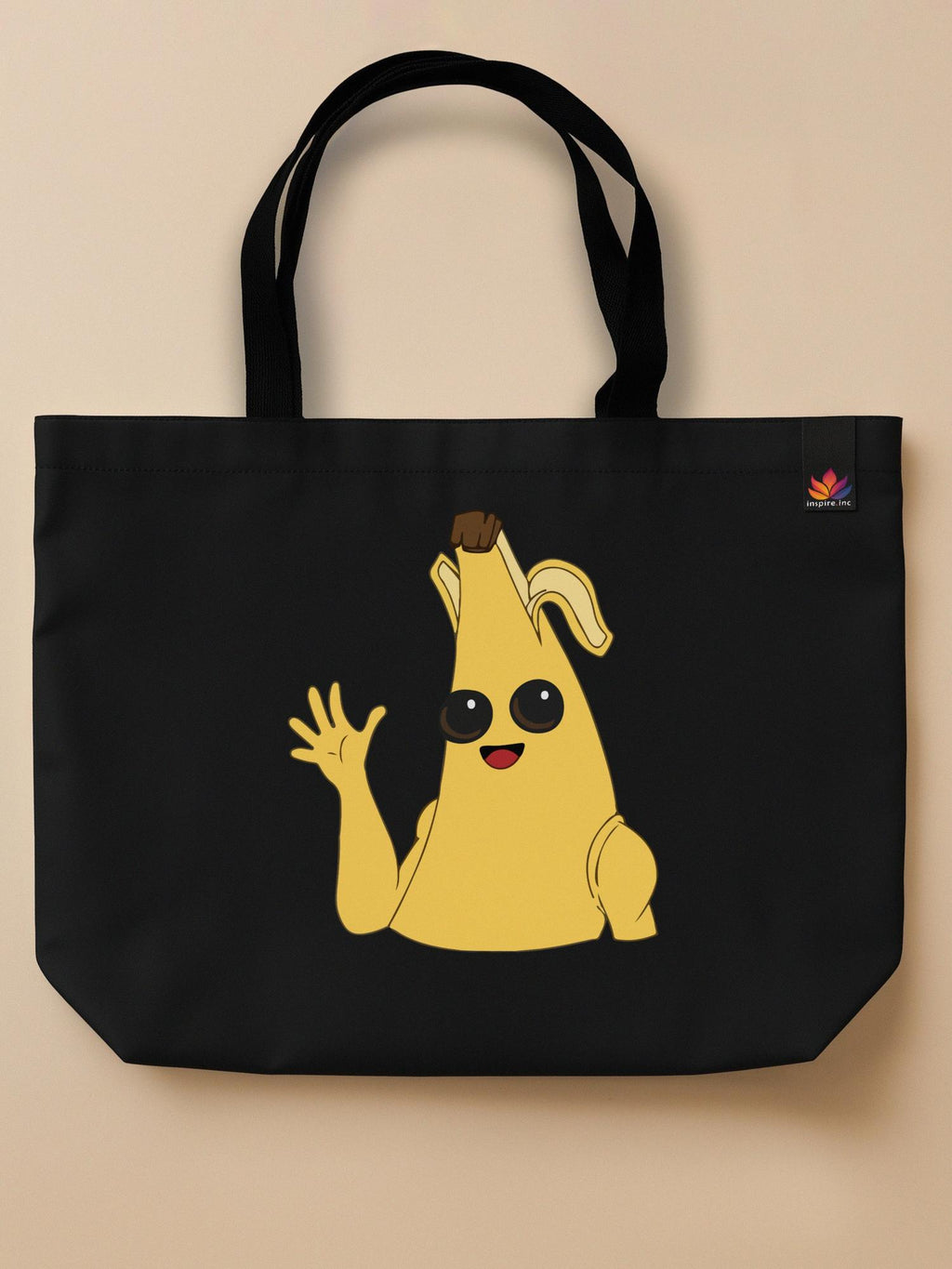 Fortnite - Peely - Neo Tote Bag Black Front Only by inspire.inc