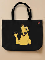 Fortnite - Peely - Neo Tote Bag Black Front Only by inspire.inc