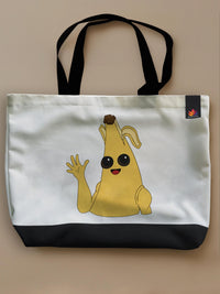 Fortnite - Peely - Neo Tote Bag White Front Only by inspire.inc