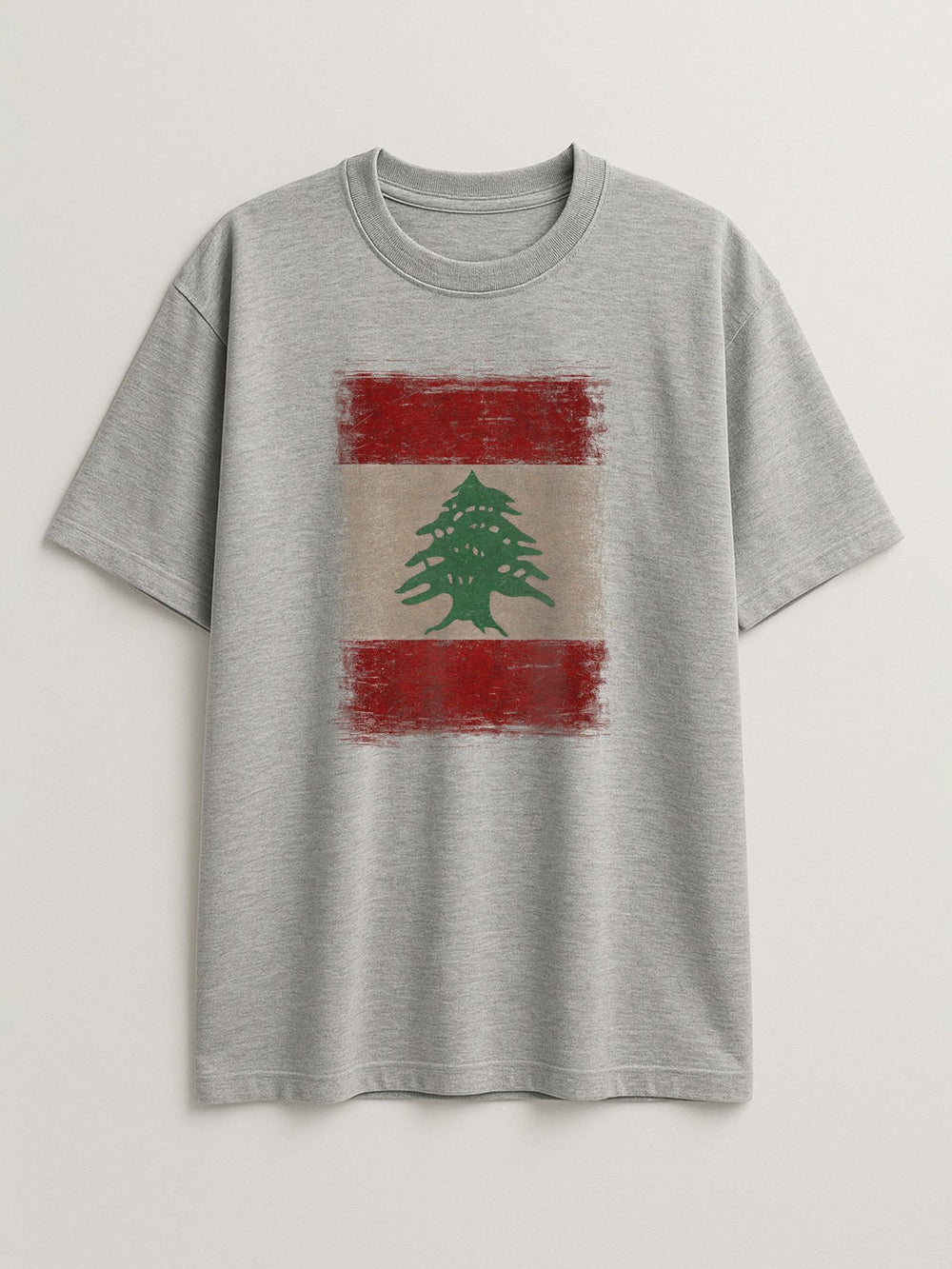 Grunge Pride - Regular/Oversized T-shirt Oversized Light Heather Gray by inspire.inc