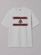 Grunge Roots - Regular/Oversized T-shirt Oversized White by inspire.inc