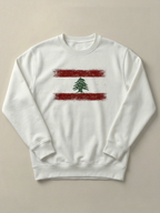 Grunge Roots - Regular/Oversized Sweatshirt Regular Fit White by inspire.inc