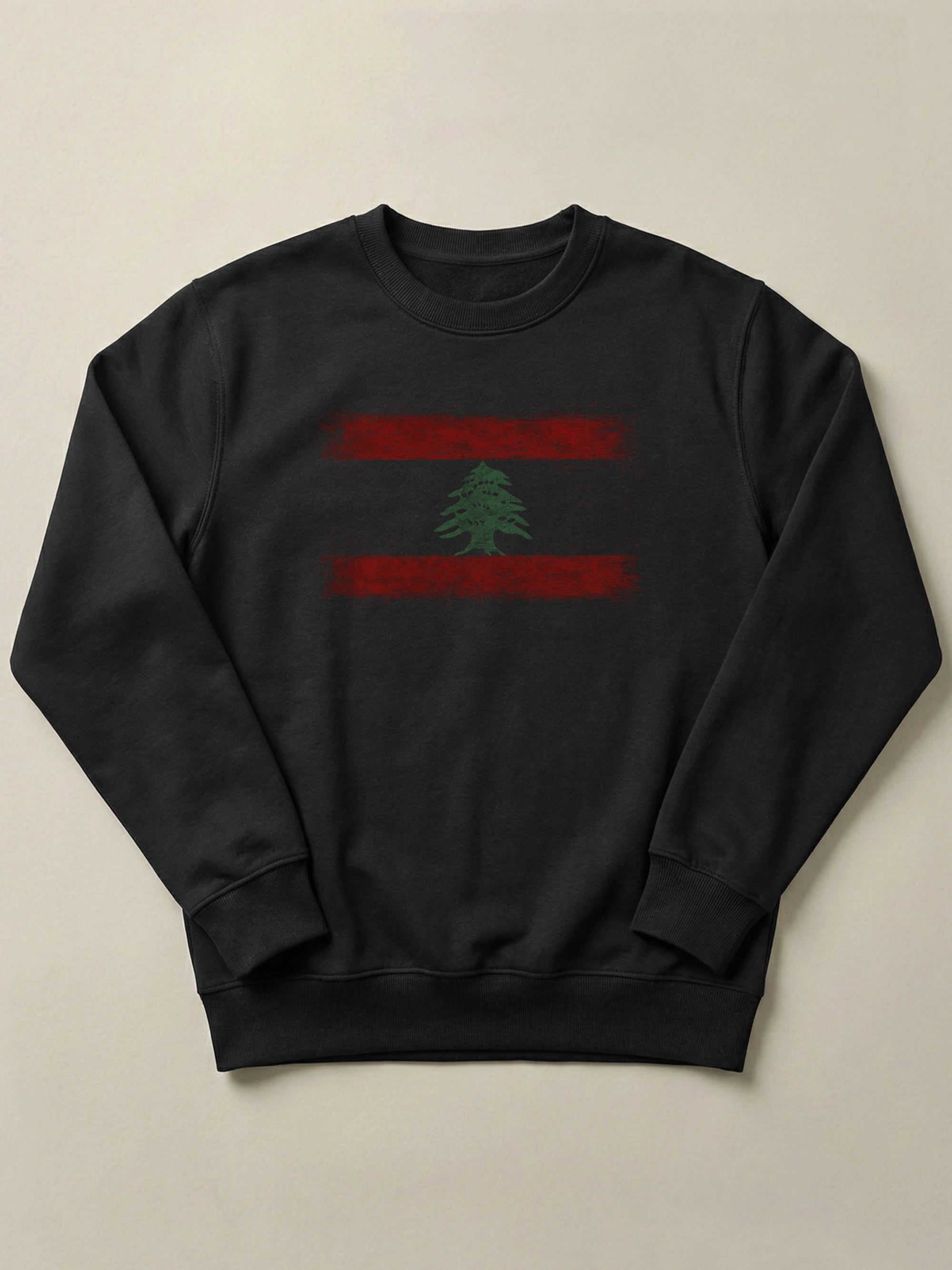 Grunge Roots - Regular/Oversized Sweatshirt Regular Fit Black by inspire.inc