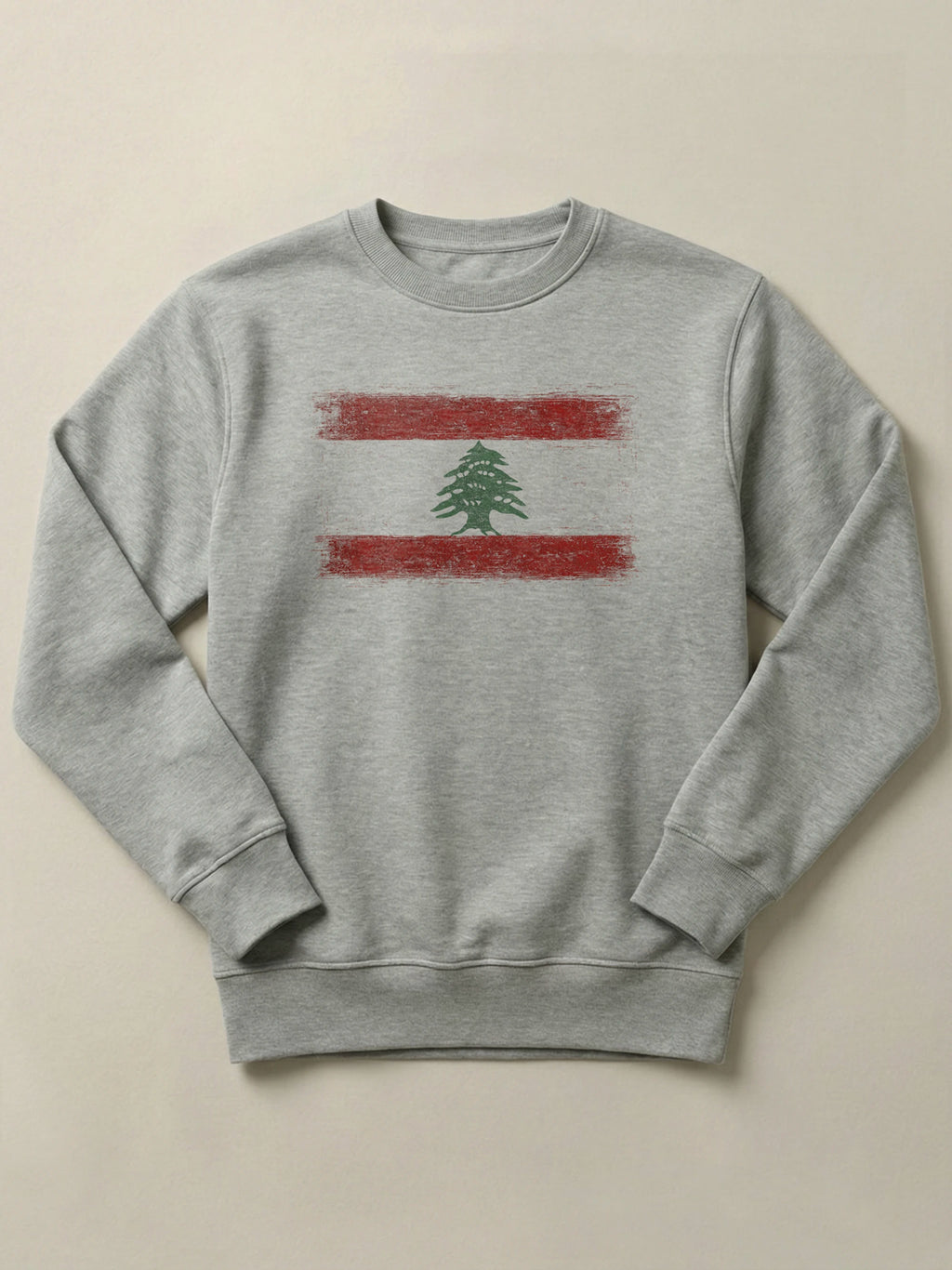 Grunge Roots - Regular/Oversized Sweatshirt Regular Fit Gray by inspire.inc