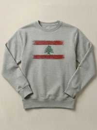 Grunge Roots - Regular/Oversized Sweatshirt Regular Fit Gray by inspire.inc
