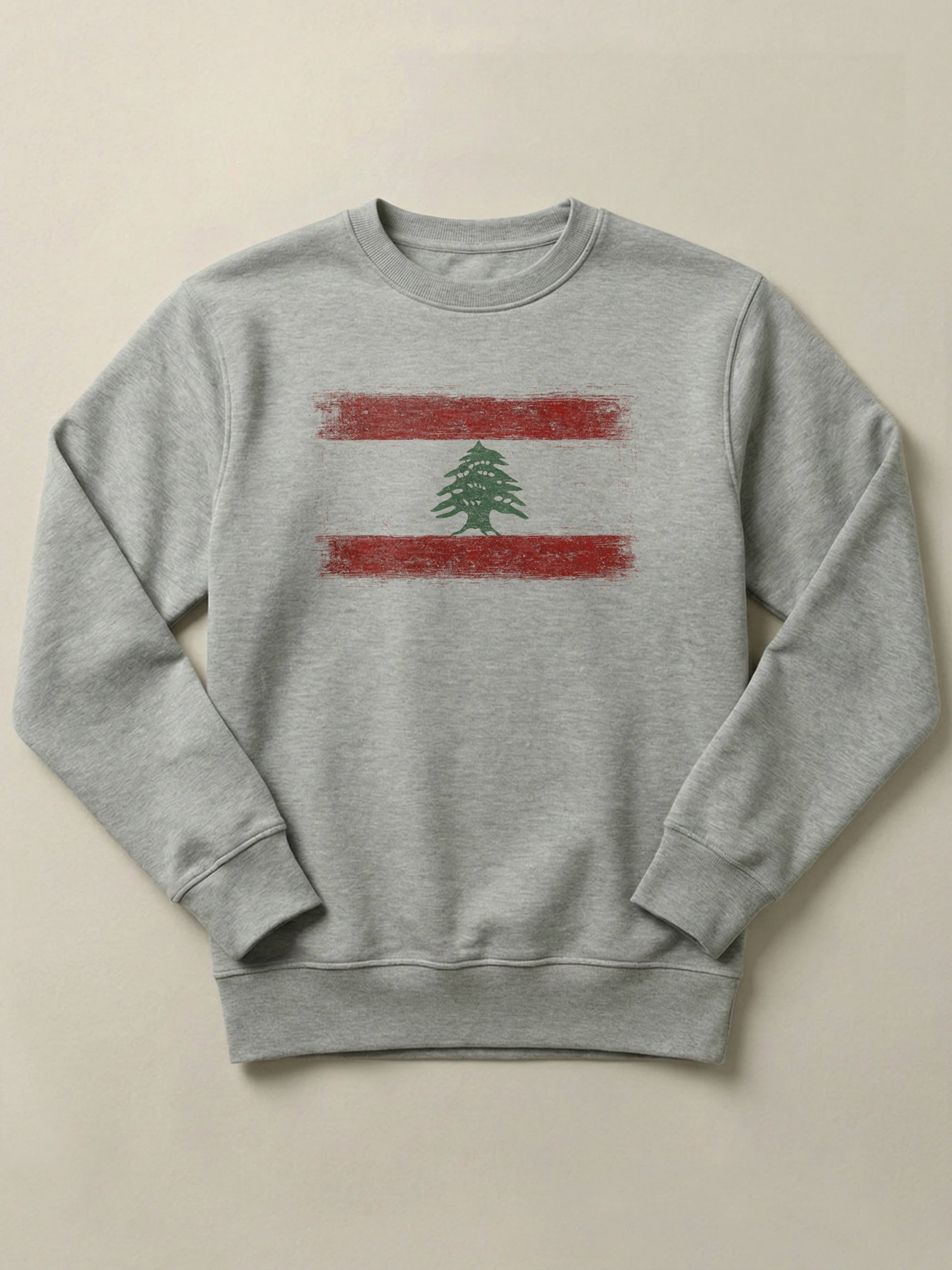 Grunge Roots - Regular/Oversized Sweatshirt Regular Fit Gray by inspire.inc