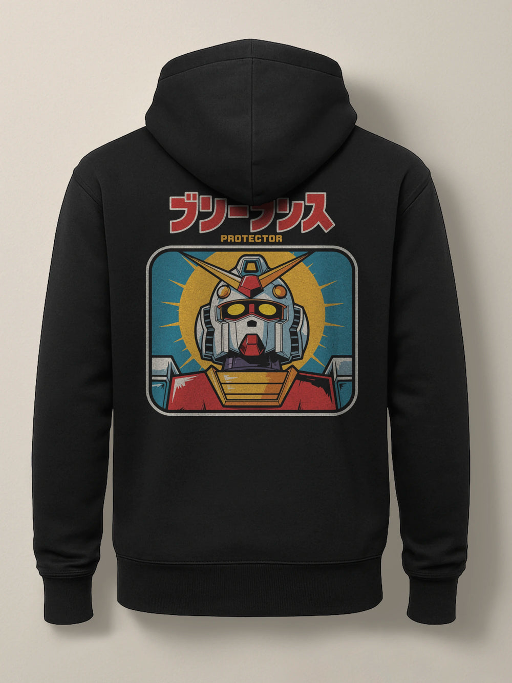 Gundam - The Protector - Unisex Premium Hoodie Light Black by inspire.inc