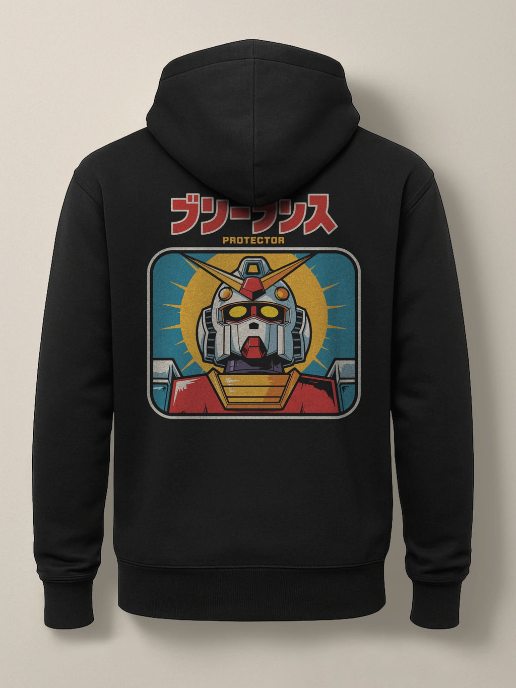 Gundam - The Protector - Unisex Premium Hoodie Light Black by inspire.inc