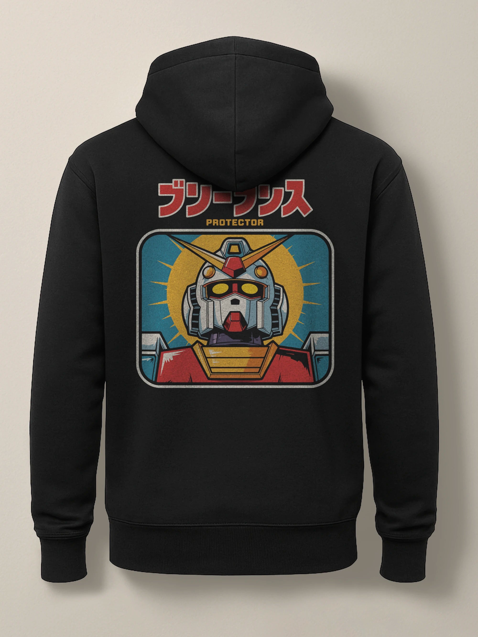 Gundam - The Protector - Unisex Premium Hoodie Light Black by inspire.inc